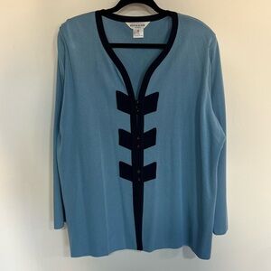 Exclusively Misook Knit Cardigan Jacket